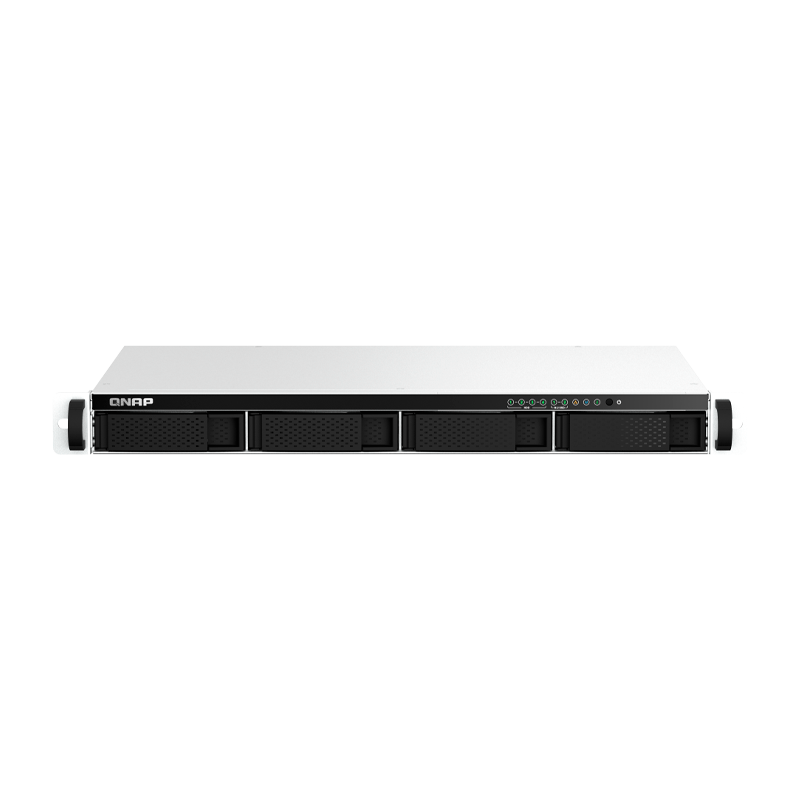 NAS Rack 1U 4-BAY QNAP TS-464EU-8G CPU CEL N5095 4-CORE 2.9GHZ RAM 8GB (MAX 16GB) 2 x 2,5GbE