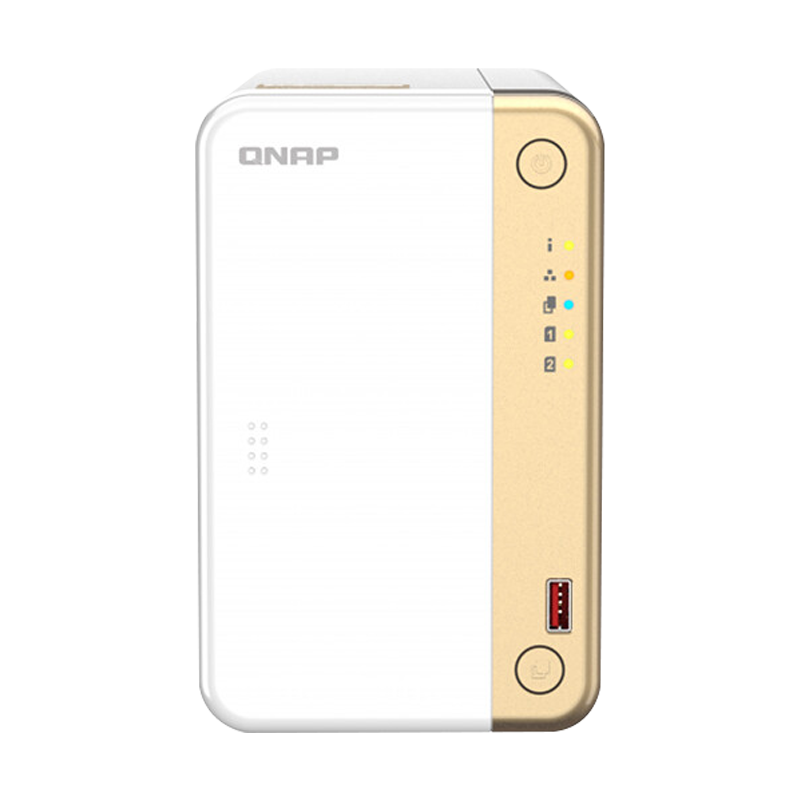 NAS Torre 2-BAY QNAP TS-262-4G Intel® Celeron® N4505 2,9 GHz DDR4 4G (MAX 4G) 1X1GLAN 2 x M.2 2280 P - TS-262-4G-US NEW MODEL