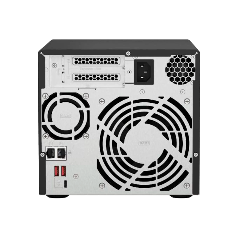 NAS Torre 4-BAY QNAP TS-473A-8G CPU AMD Ryzen V1500B 4-CORE 2.2GHZ RAM 8GB (MAX 64GB) 2 x 2,5GbE