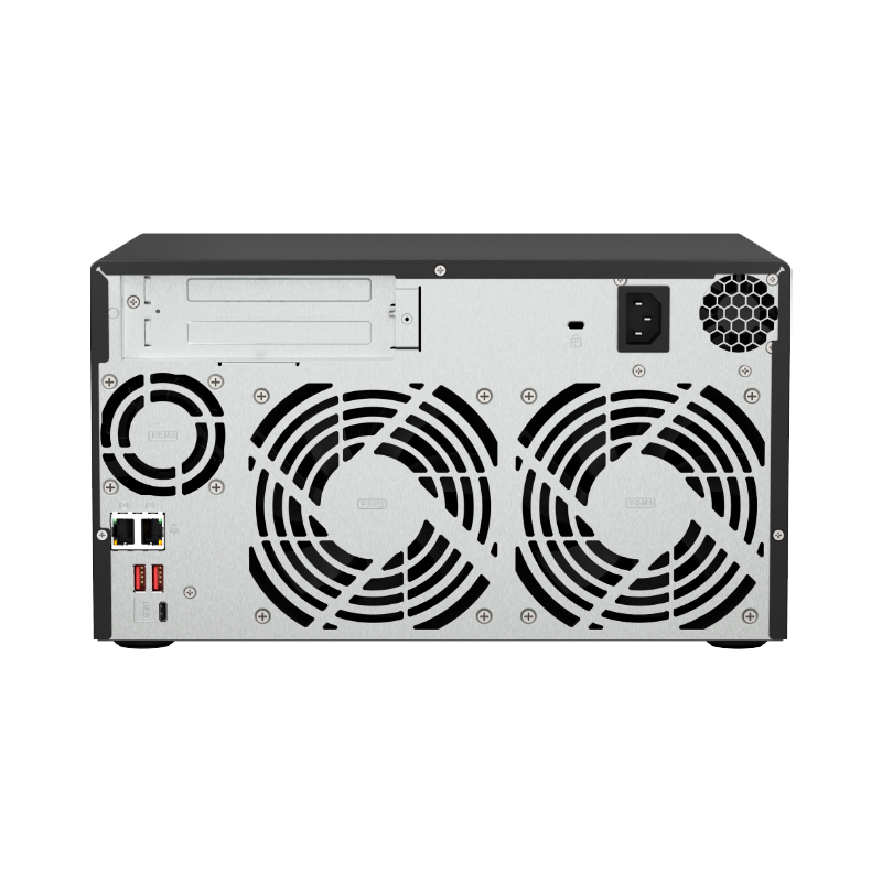 NAS Torre 8-BAY QNAP TS-873A-8G CPU AMD Ryzen V1500B 4-CORE 2.2GHZ RAM 8GB (MAX 64GB), 2 x 2,5GbE