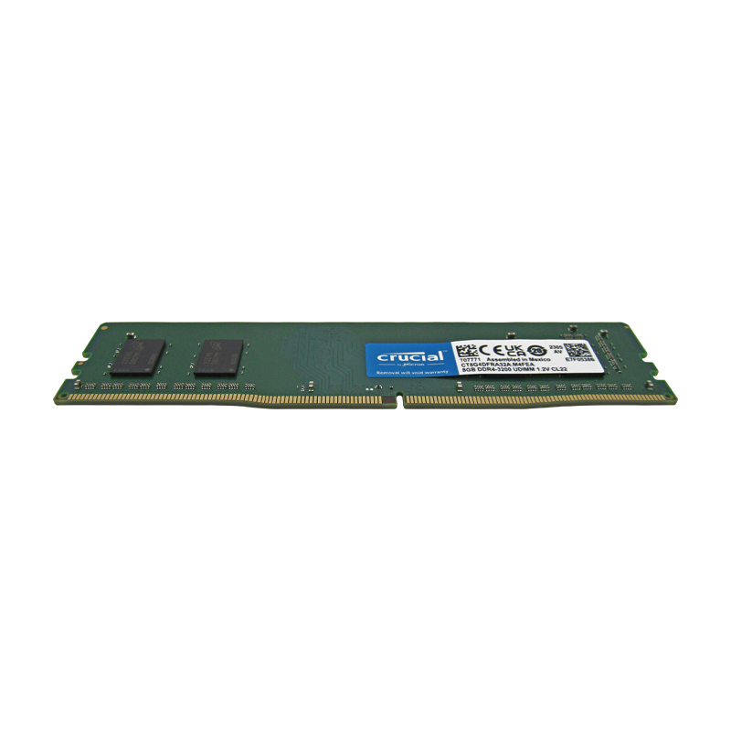 Memoria RAM para desktop DDR4 PC4-25600 8GB 3200MHZ CL22 1.2V Crucial CT8G4DFRA32A