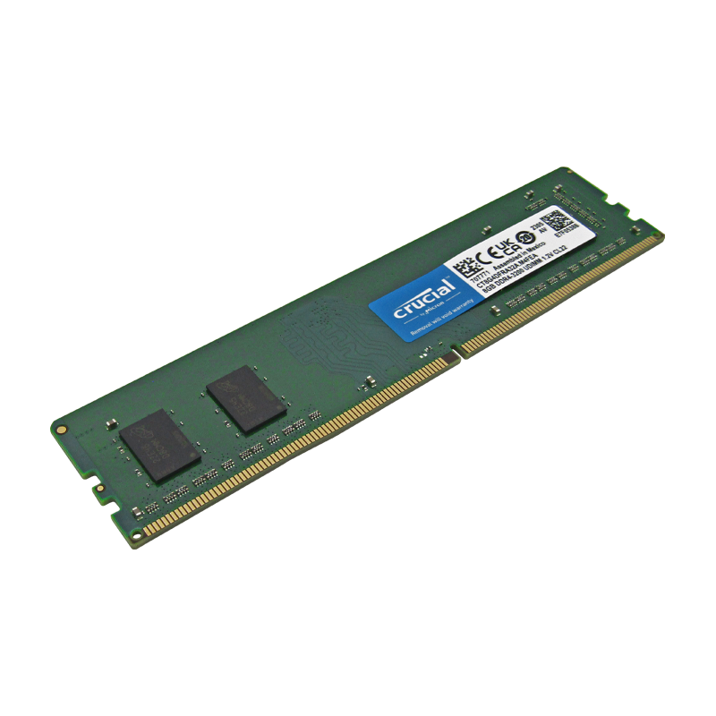 Memoria RAM para desktop DDR4 PC4-25600 8GB 3200MHZ CL22 1.2V Crucial CT8G4DFRA32A