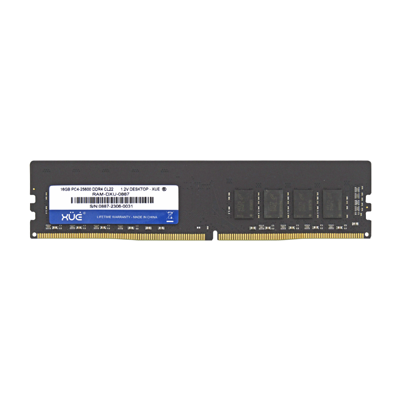 Memoria RAM para Desktop PC DDR4 PC4-25600 16GB 3200MHZ CL22 1.2V XUE®