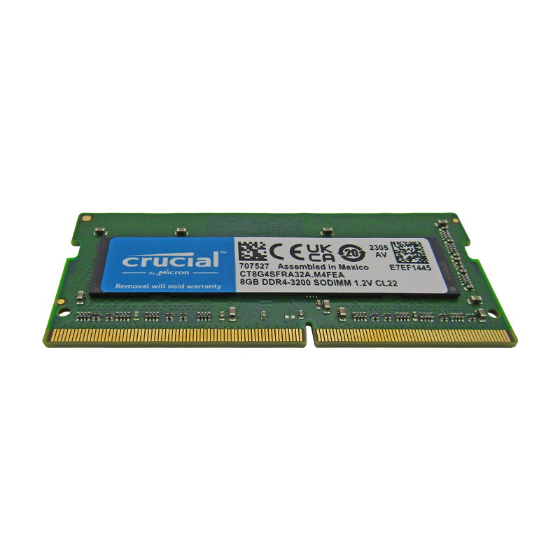 Memoria RAM para portátil DDR4 PC4-25600 8GB 3200MHZ CL22 1.2V 8C laptop Crucial CT8G4SFRA32A