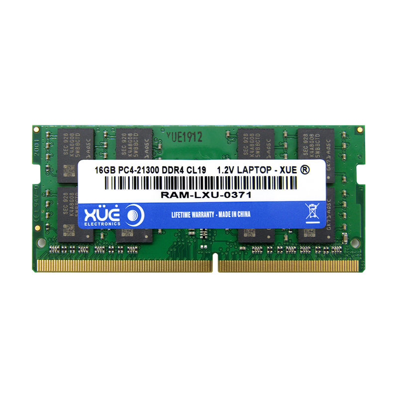 Memoria RAM para Portátil DDR4 PC4-21300 16GB 2666Mhz CL19 1.2V Laptop, marca XUE®