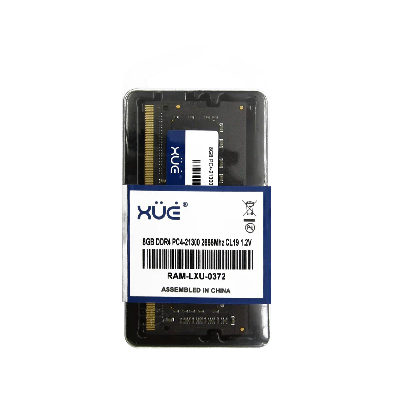 Memoria RAM para Portátil DDR4 PC4-21300 8GB 2666Mhz CL19 1.2V marca XUE®