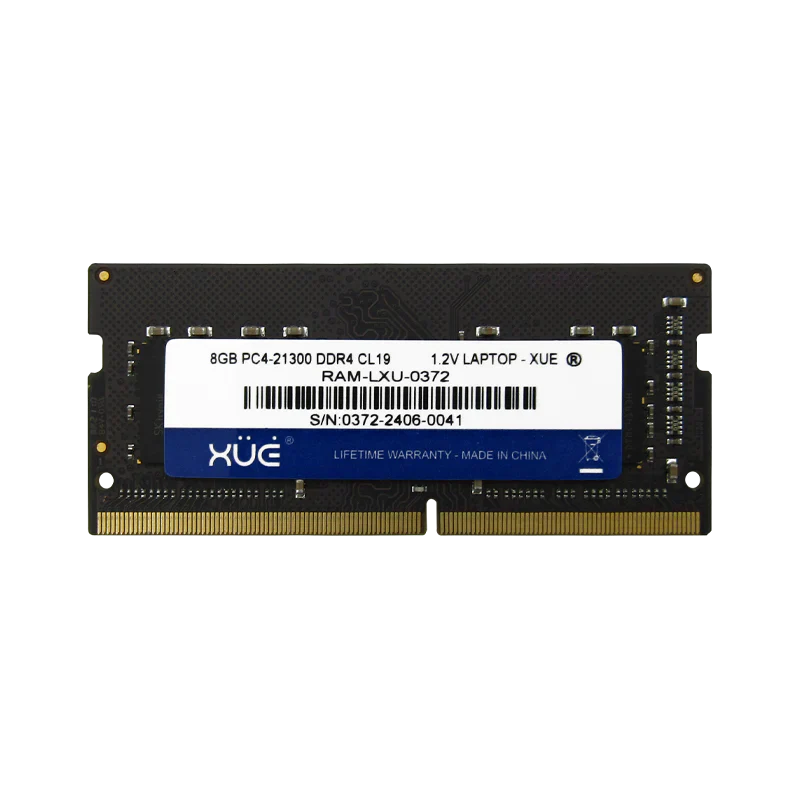 Memoria RAM para Portátil DDR4 PC4-21300 8GB 2666Mhz CL19 1.2V marca XUE®
