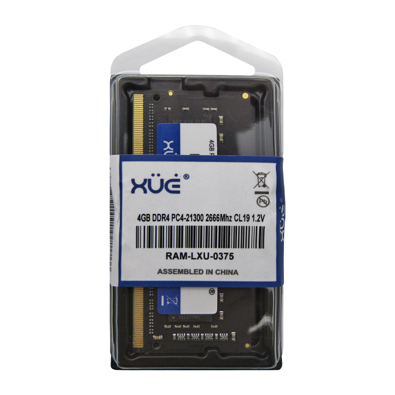 Memoria RAM para Portátil DDR4 PC4-21300 4GB 2666Mhz CL19 1.2V Laptop, marca XUE®