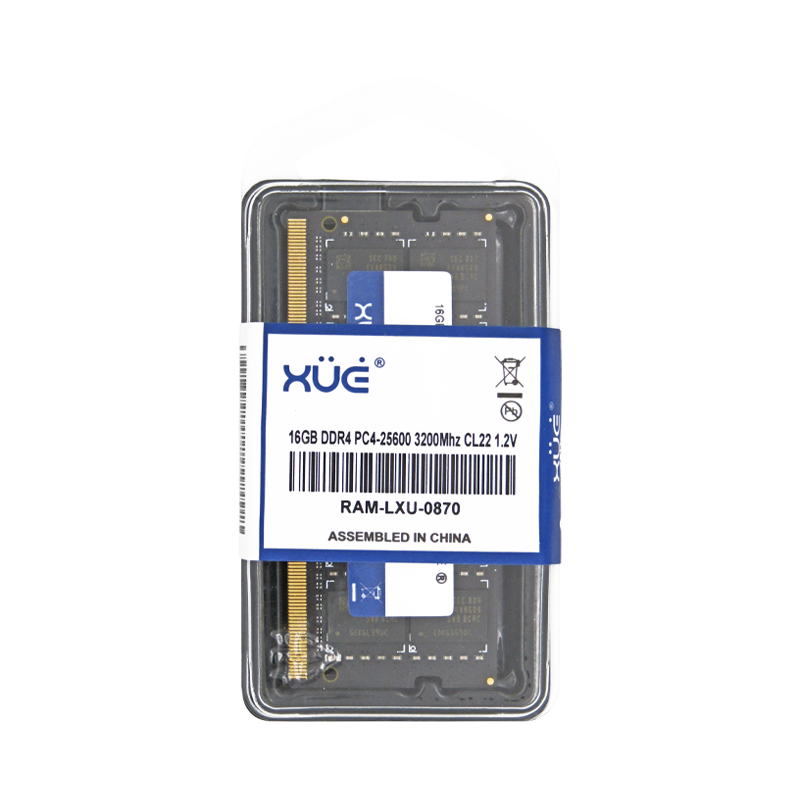 Memoria RAM para Portátil DDR4 PC4-25600 16GB 3200MHZ CL22 1.2V LAPTOP marca XUE®