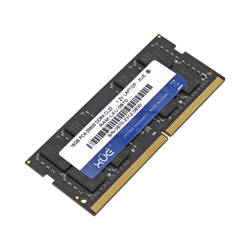 Memoria RAM para Portátil DDR4 PC4-25600 16GB 3200MHZ CL22 1.2V LAPTOP marca XUE®
