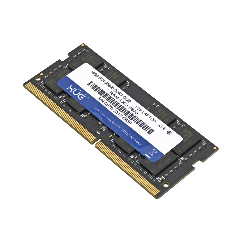 Memoria RAM para Portátil DDR4 PC4-25600 16GB 3200MHZ CL22 1.2V LAPTOP marca XUE®