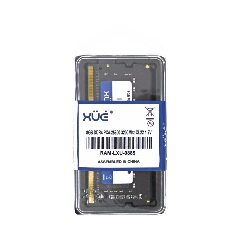 Memoria RAM para Portátil DDR4 PC4-25600 8GB 3200MHZ CL22 1.2V Laptop XUE®
