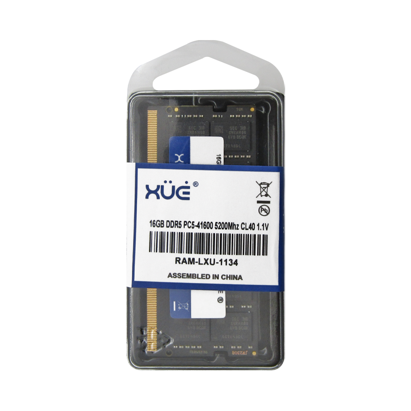 RAM para Laptop DDR5 PC5-41600 16GB 5200MHZ CL40 1.1V XUE®