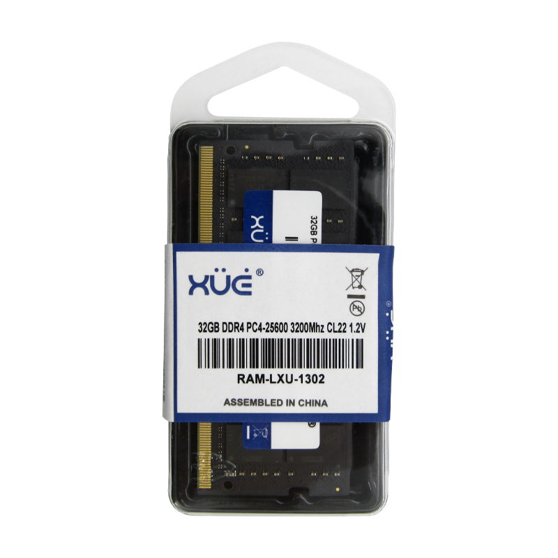 Memoria RAM para Portátil RAM DDR4 PC4-25600 32GB 3200MHZ CL22 1.2V LAPTOP XUE®