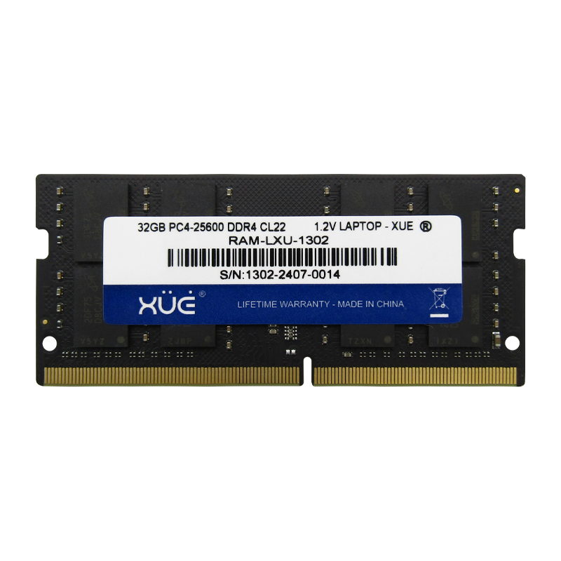 Memoria RAM para Portátil RAM DDR4 PC4-25600 32GB 3200MHZ CL22 1.2V LAPTOP XUE®