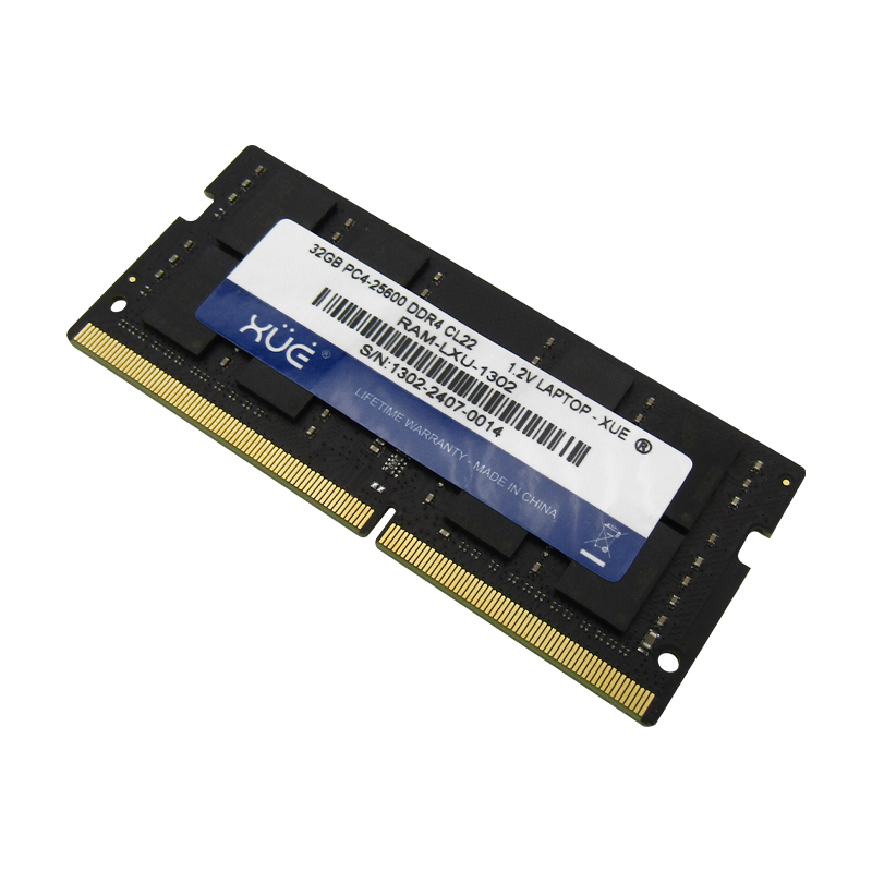 Memoria RAM para Portátil RAM DDR4 PC4-25600 32GB 3200MHZ CL22 1.2V LAPTOP XUE®