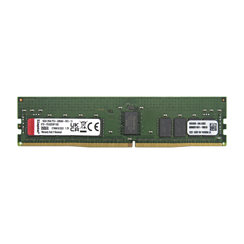 Memoria RAM para Servidor Dell DDR4 PC4-21300 16GB 2666MHZ CL19 ECC/REG 1.2V Kingston DELL R740 KTD-PE429D8/16G