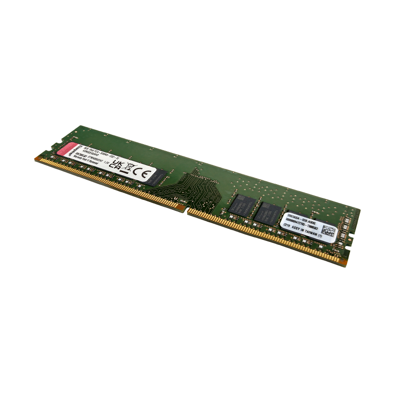 Memoria RAM para Servidor DDR4 PC4-25600 8GB 3200MHZ CL22 ECC/UNBUFF 1.2V marca Kingnston KSM32ES8/8HD