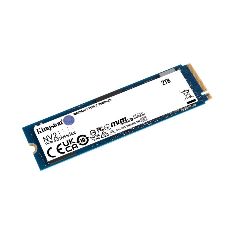 Disco de estado Sólido PCI-E 4.0 M.2 2280 2TB NVME KINGSTON NV2 SNV2S/2000G R/W 3500 MB/S