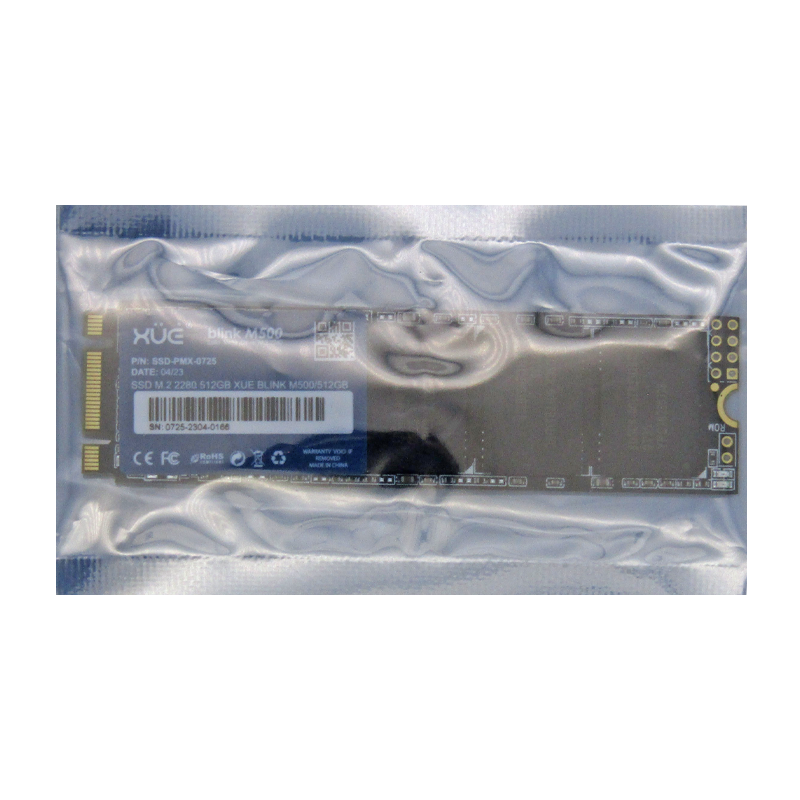 Disco de Estado Sólido SSD M.2 MSATA 2280 512GB XUE® BLINK M500/512GB 520MB/S