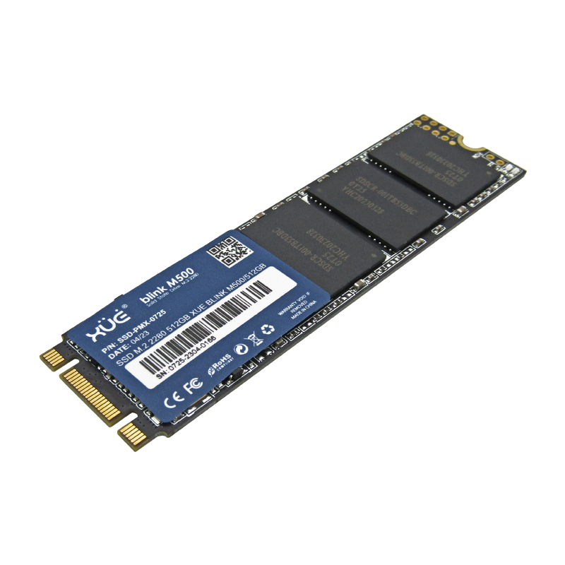 Disco de Estado Sólido SSD M.2 MSATA 2280 512GB XUE® BLINK M500/512GB 520MB/S