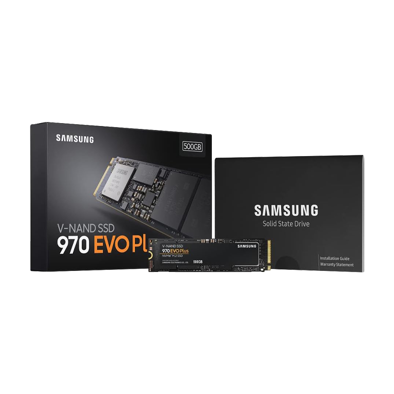 Disco de estado Sólido SSD PCI-E 3.0 M.2 2280 500GB NVME SAMSUNG EVO PLUS MZ-V7S500B/AM 3.500 MB/S