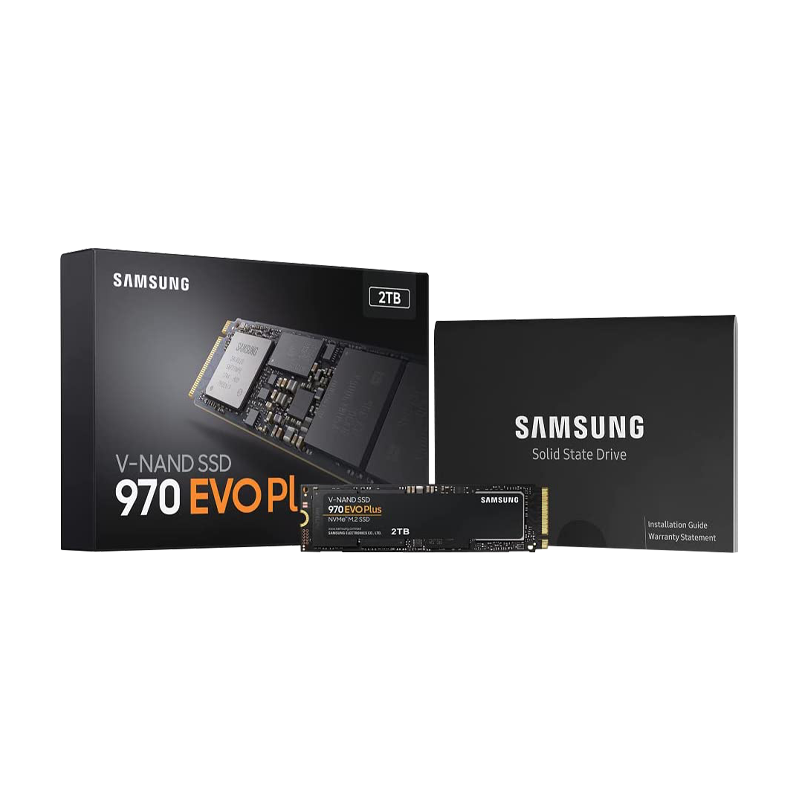 Disco de estado Sólido SSD PCI-E 3.0 M.2 2280 2TB NVME SAMSUNG EVO PLUS MZ-V7S2T0B/AM 3.500 MB/S