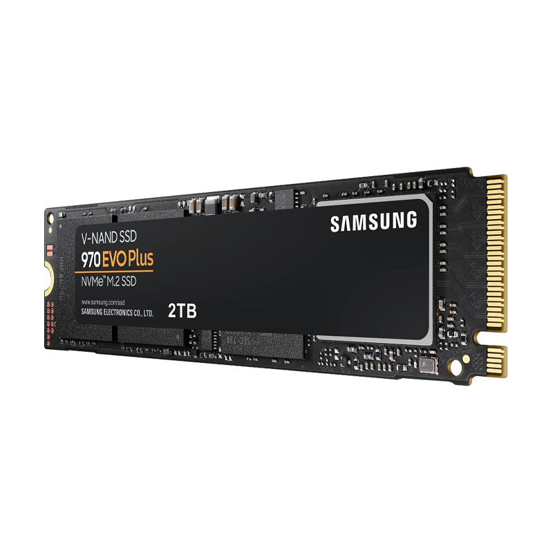 Disco de estado Sólido SSD PCI-E 3.0 M.2 2280 2TB NVME SAMSUNG EVO PLUS MZ-V7S2T0B/AM 3.500 MB/S