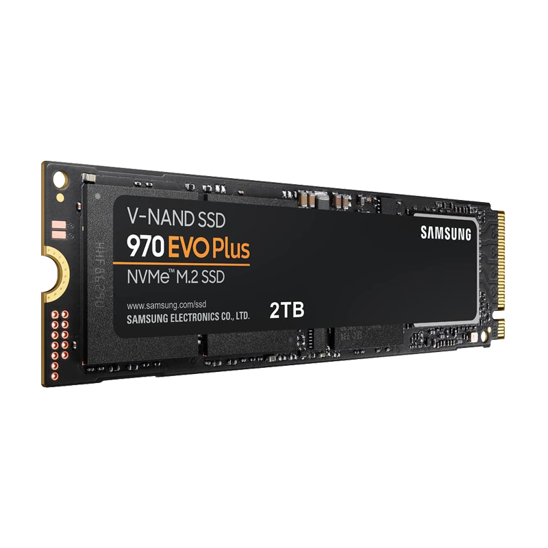 Disco de estado Sólido SSD PCI-E 3.0 M.2 2280 2TB NVME SAMSUNG EVO PLUS MZ-V7S2T0B/AM 3.500 MB/S