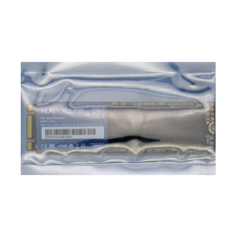 Disco de Estado Sólido SSD M.2 MSATA 2280 256GB Blink M500/256GB 520MB/S Marca XUE®