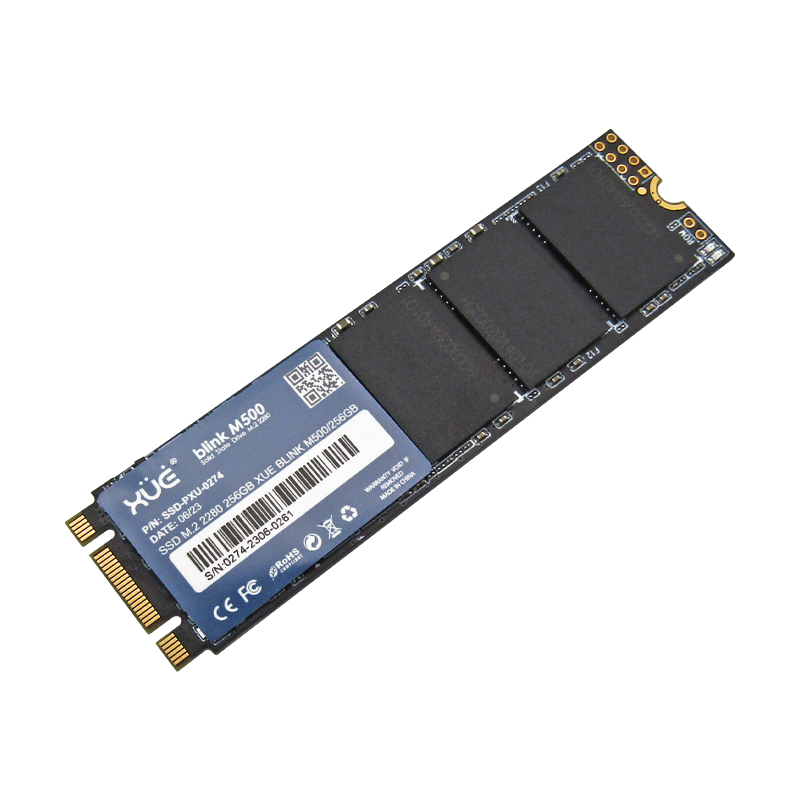 Disco de Estado Sólido SSD M.2 MSATA 2280 256GB Blink M500/256GB 520MB/S Marca XUE®