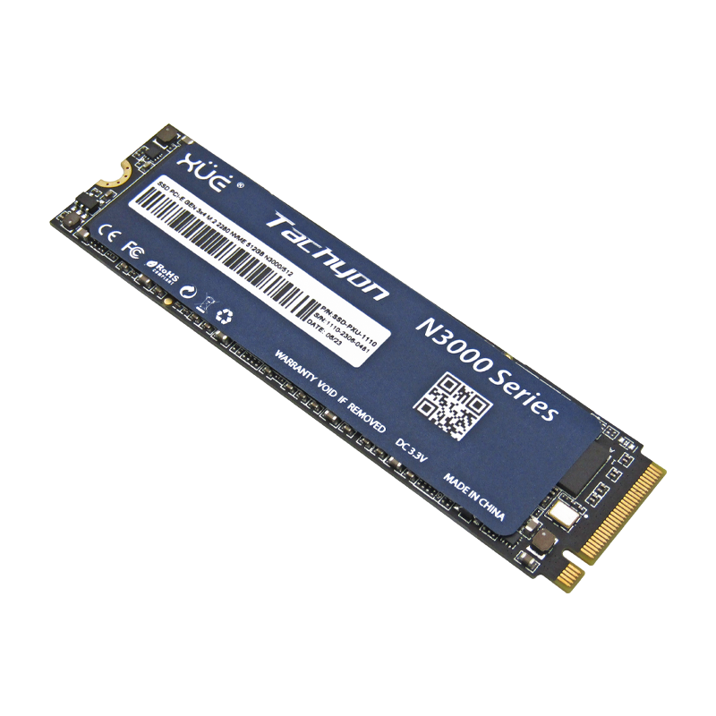 Disco de Estado Sólido SSD PCI-E 3.0 M.2 2280 512GB NVME XUE® TACHYON N3000/512GB 3500/3100MB/S (TRAY PACKING) SIN EMPAQUE