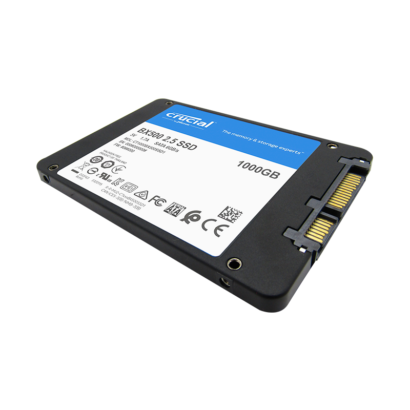 Disco de Estado Sólido SSD 2.5 1TB SATA CRUCIAL BX500 CT1000BX500SSD1 560 MB/S