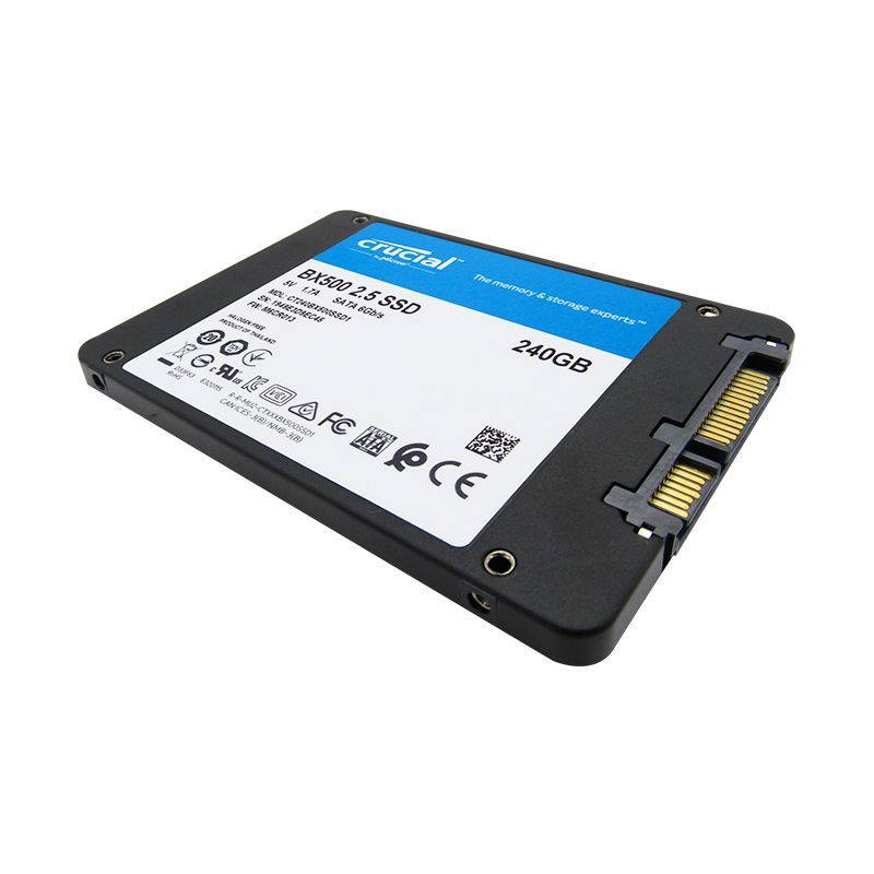 Disco de Estado Sólido SSD 2.5" 240GB SATA CRUCIAL BX500 CT240BX500. Disco de Estado Sólido SSD1 560 MB/S