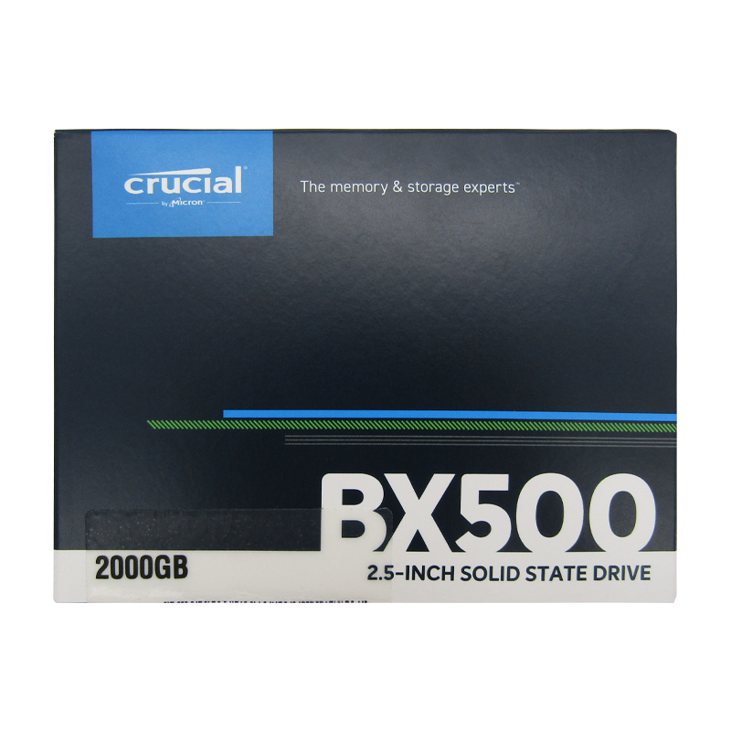 Disco de Estado Sólido SSD 2.5 2000GB SATA CRUCIAL BX500 CT2000BX500SSD1
