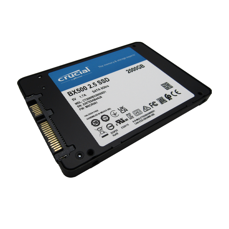 Disco de Estado Sólido SSD 2.5 2000GB SATA CRUCIAL BX500 CT2000BX500SSD1