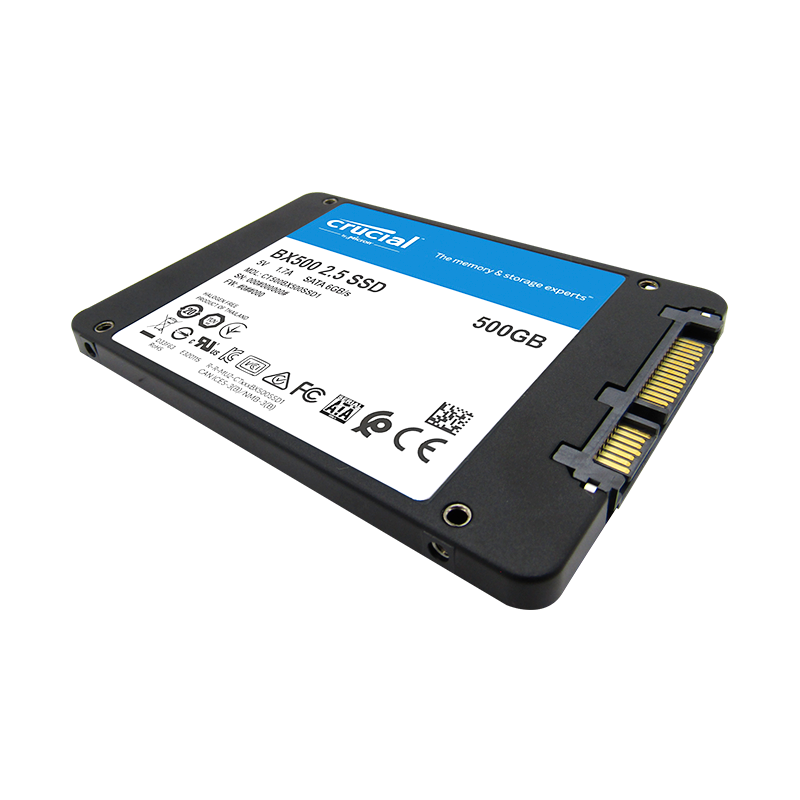 Disco de Estado Sólido SSD 2.5 500GB SATA Crucial BX500 CT500BX500SSD1 540 MB/S