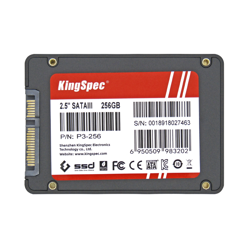 Disco de Estado Sólido SSD 2.5 256GB SATA KINGSPEC P3-256