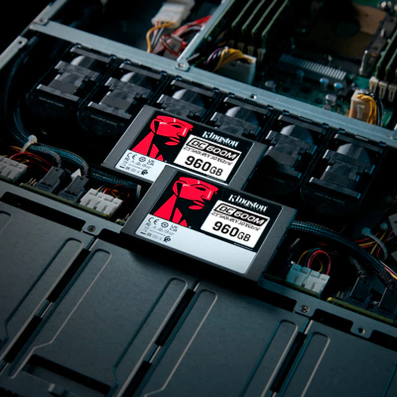 Disco de Estado Sólido para servidor 2.5 960GB SATA KINGSTON DC600M SEDC600M/960G 560/530Mbs