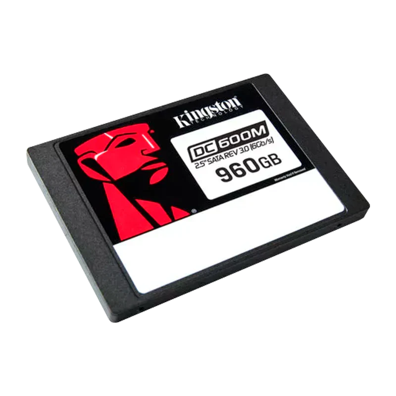 Disco de Estado Sólido para servidor 2.5 960GB SATA KINGSTON DC600M SEDC600M/960G 560/530Mbs