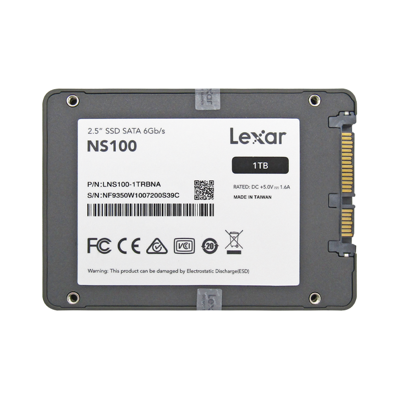 Disco de Estado Sólido SSD 2.5 1TB SATA LEXAR NS 100 LNS100-1TRBNA 550MB/S
