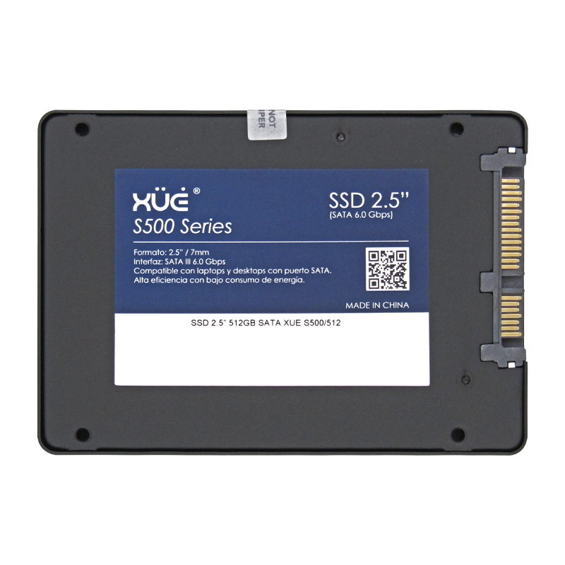 Disco de Estado Sólido SSD 2.5 512GB SATA XUE® BLINK S500/512 550MB/S (TRAY PACKING) QLC