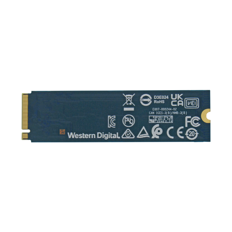 Disco de Estado Sólido SSD PCI-E 3.0 M.2 2280 250GB NVME WD GREEN SN350 WDS250G2G0C