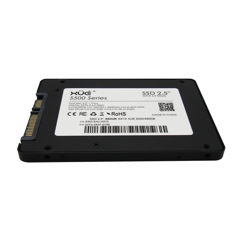 Disco de Estado Sólido SSD 2.5 480GB SATA XUE® BLINK S500/512 520MB/S Net