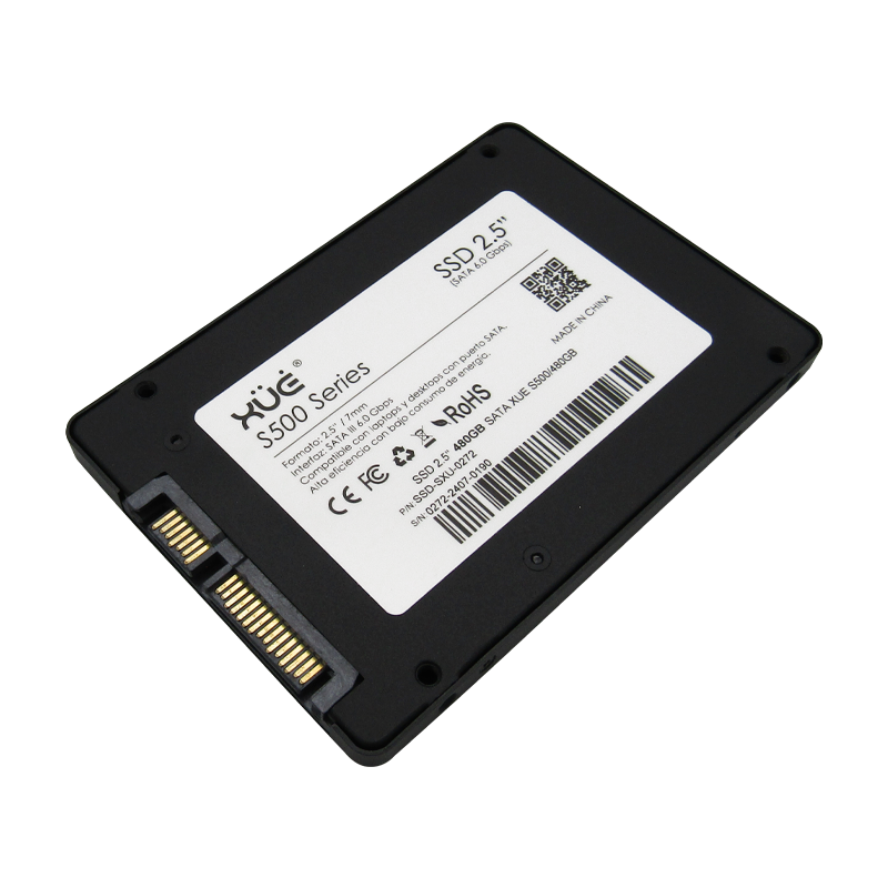 Disco de Estado Sólido SSD 2.5 480GB SATA XUE® BLINK S500/512 520MB/S Net