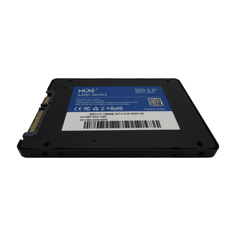 Disco de Estado Sólido SSD 2.5 128GB SATA XUE® BLINK S500/128 500MB/S (TRAY PACKING)