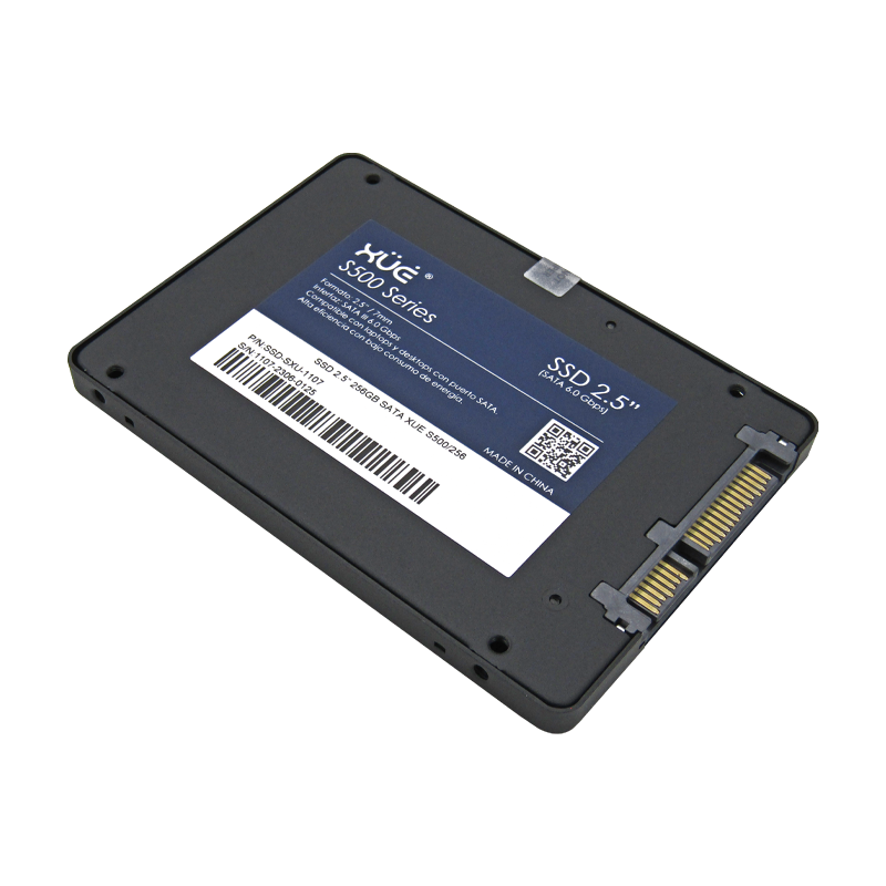 Disco de Estado Sólido SSD 2.5 256GB SATA XUE® BLINK S500/256 550MB/S (TRAY PACKING)