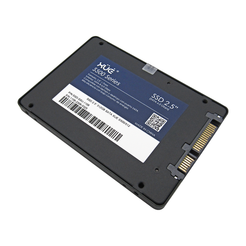 Disco de Estado Sólido SSD 2.5 512GB SATA XUE® BLINK S500/512 550MB/S (TRAY PACKING)