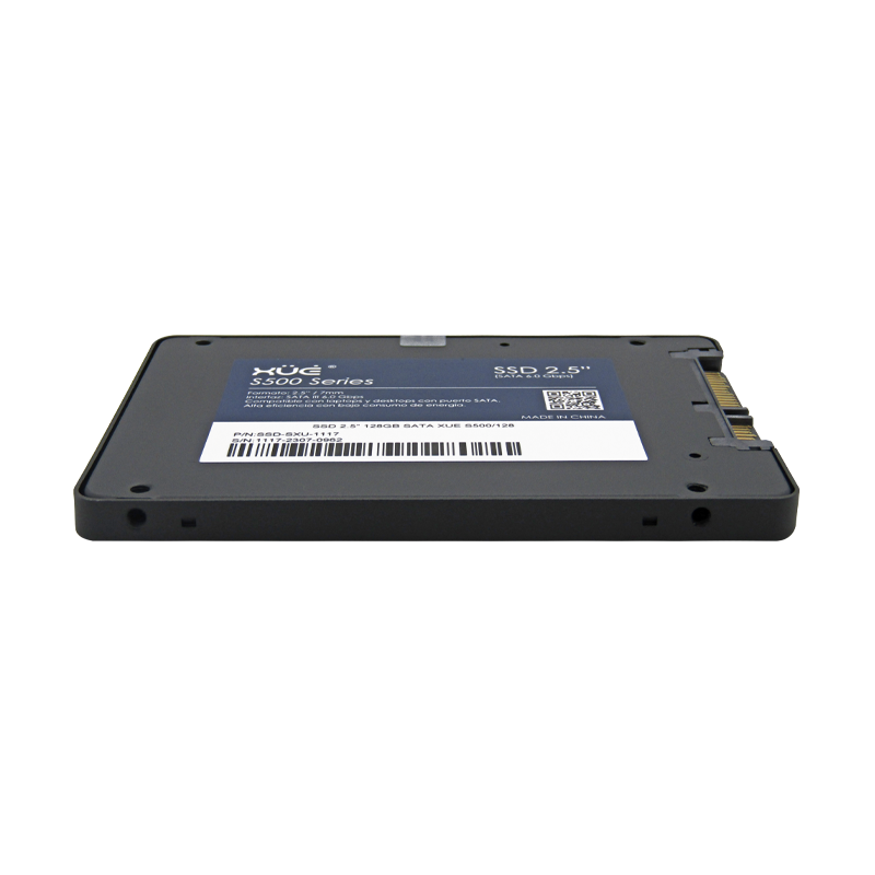Disco de Estado Sólido SSD 2.5 128GB SATA XUE® BLINK S500/128 500MB/S (TRAY PACKING)