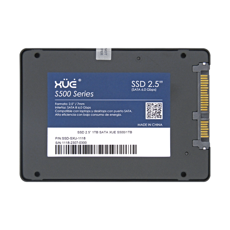 Disco de Estado Sólido SSD 2.5 1TB SATA XUE® BLINK S500/1TB 520MB/S (TRAY PACKING)